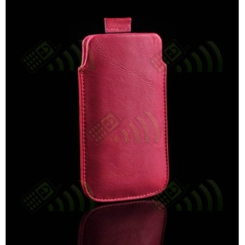Funda saco piel s&iacute;mil Rosa