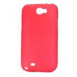 Funda TPU Samsung Galaxy Note 2 N7100 Rojo