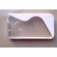 Funda Gel iPhone 4 & 4S Morada y Semitransparente