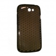 Funda TPU HTC One S negra diamond