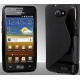 Funda Silicona Gel samsung galaxy R / i9103 negra brillo y mate