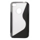 Funda Silicona Gel iPhone 4G/4S Negra y Transparente