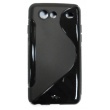 Funda Silicona Gel Samsung Galaxy S Advance i9070 Negra Brillo y Mate