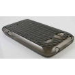 Funda TPU HTC One S negra diamond