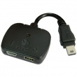 Adaptador Auriculares 3 en 1 Conector HTC USB 11 pines