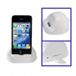 Cargador Base Dock Iphone 3G/4G, Ipad, Ipod Touch 4 Blanco