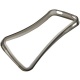 Marco Antigolpes Gel Iphone 4 Gris