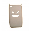 Funda Silicona Ipod Touch 4 Blanco Diablo