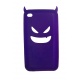 Funda Silicona Ipod Touch 4 Morada Diablo