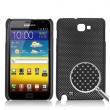 Carcasa trasera Samsung Galaxy Note i9220 Negra Perforada