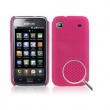 Carcasa trasera Samsung i9000 Malla Magenta