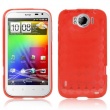 Funda Gel Silicona HTC Sensation XL Roja