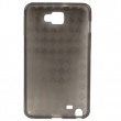 Funda Silicona Gel Samsung Galaxy Note i9220/n7000 Marron Rombos