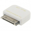 Adaptador Micro USB a iPhone Blanco