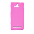 Funda GEL silicona Sony xperia U Rosa