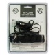 Triplicador Mechero con Puerto USB Negro