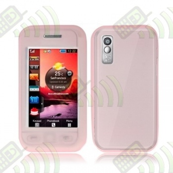 Funda Silicona Samsung S5230/S5233 Tocco lite Rosa