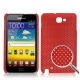 Carcasa trasera Samsung Galaxy Note i9220 Roja Perforada