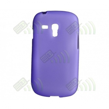 Funda TPU Samsung galaxy S3 Mini i8190 Morada Funda TPU Samsung galaxy S3 Mini i8190 Morada