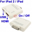 Adaptador Ipad / Iphone a HDMI Cable de 20cm