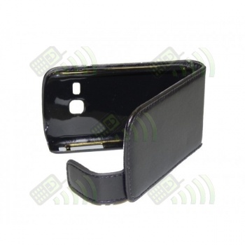 Funda Solapa Samsung S5570 Galaxy Mini 2 Negra