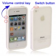 Bumper / Marco Antigolpes Samsung Galaxy S3 i9300 Blanco Transparente