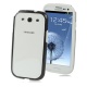 Bumper / Marco Antigolpes Samsung Galaxy S3 i9300 Negro Transparente