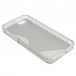 Funda Silicona Gel iPhone 5G semitransparente