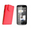 Funda Solapa ZTE SKATE V960 / Orange Montecarlo Roja