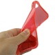 Funda Silicona Gel iPhone 5 Rojo