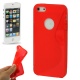 Funda Silicona Gel iPhone 5 Rojo S-Type