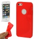 Funda Silicona Gel iPhone 5 Rojo S-Type