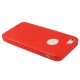 Funda Silicona Gel iPhone 5 Rojo S-Type