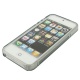 Funda Silicona Gel iPhone 5 Gris Semitransparente S-Type