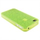 Funda Gel iPhone 4 & 4S Amarillo Semitransparente