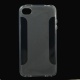 Funda Gel iPhone 4 & 4S Semitransparente