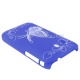 Carcasa trasera Samsung Galaxy Y S5360 Mariposa Azul