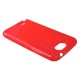 Funda TPU Samsung Galaxy Note II N7100 Roja Brillo y Mate