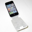 Funda Solapa iPhone 4 Blanca