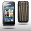 Funda Silicona Gel Samsung S7230E Wave 723 Oscura Diamond