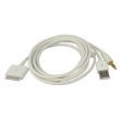 Cable dual carga y audio iphone / ipod