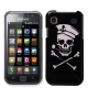 Carcasa trasera Pirata Samsung i9000 Fondo Negro