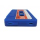 Funda Silicona Iphone 4 Cassette Azul
