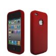 Funda Silicona Iphone 4 Roja